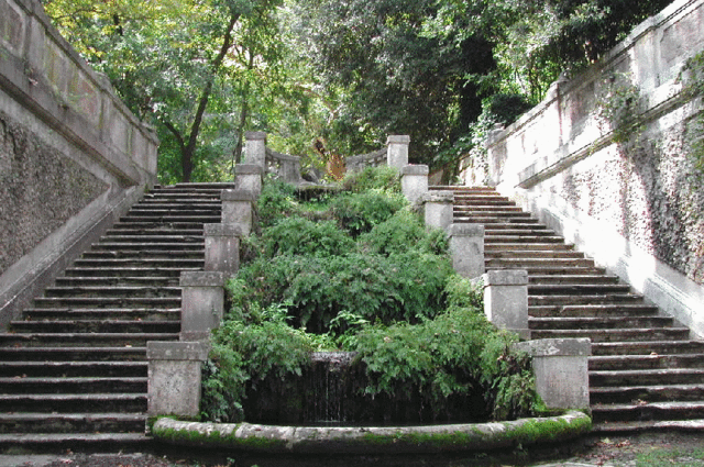 Ботанический сад университета Сапиенца Рим