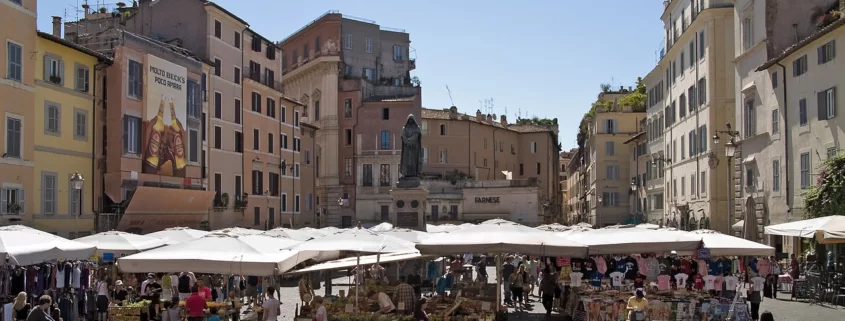 Продуктовый рынок Кампо де Фьори (Campo de’ Fiori)