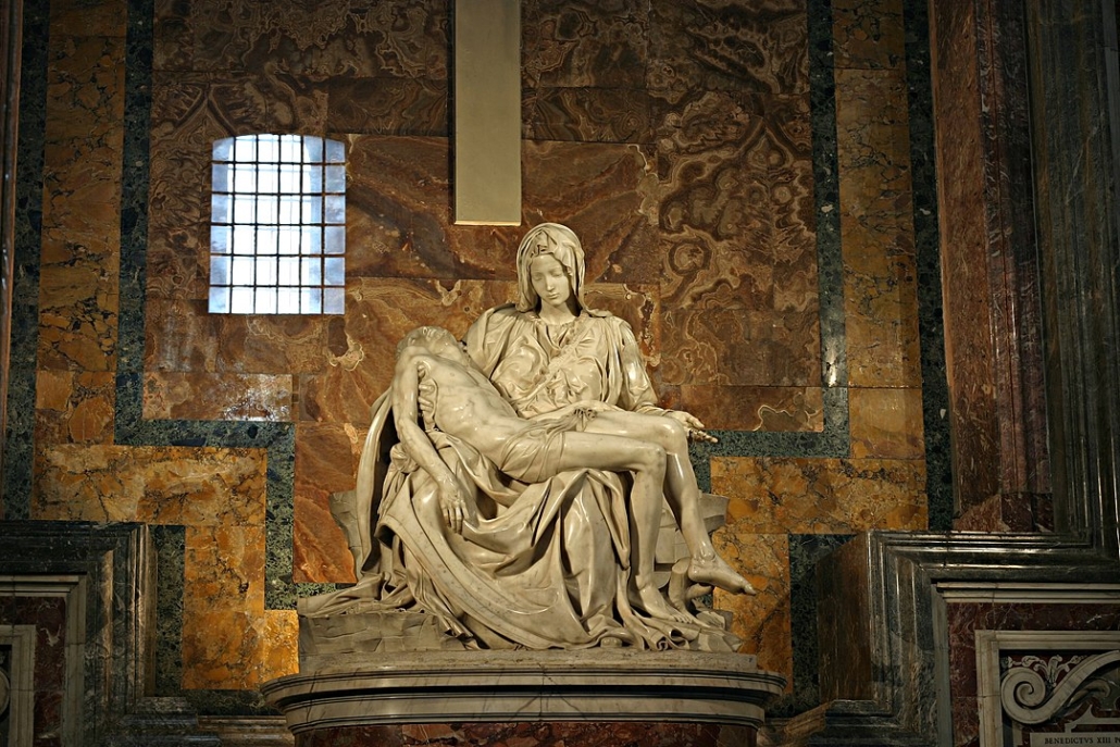 По римским следам Микеланджело: работы и скульптуры