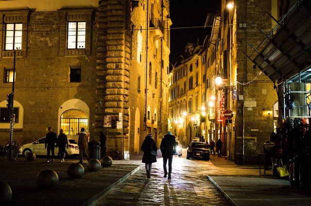 ночные улицы Флоренции