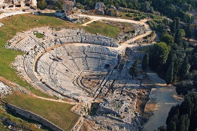 греческий театр в Сиракузах