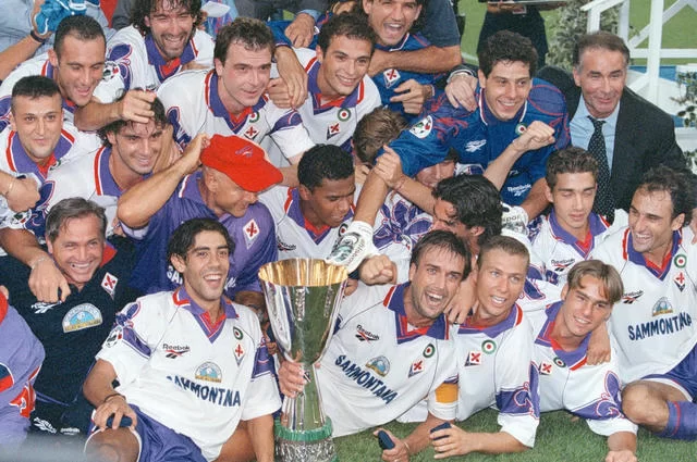Фиорентина-победитель суперкубка Италия-1996