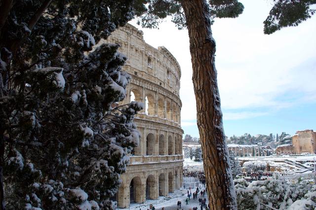 Зима в Риме