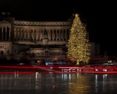 Рождественская елка в Риме