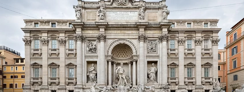 Фонтан Треви в Риме