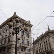 Центр Милана фасады
