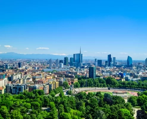 Панорама Милана