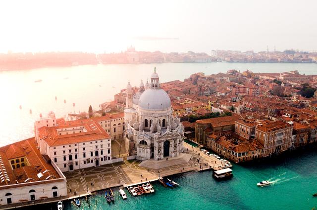 Панорама Венеции с дрона
