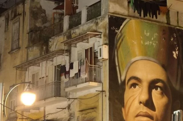 Хорошее граффити в Неаполе