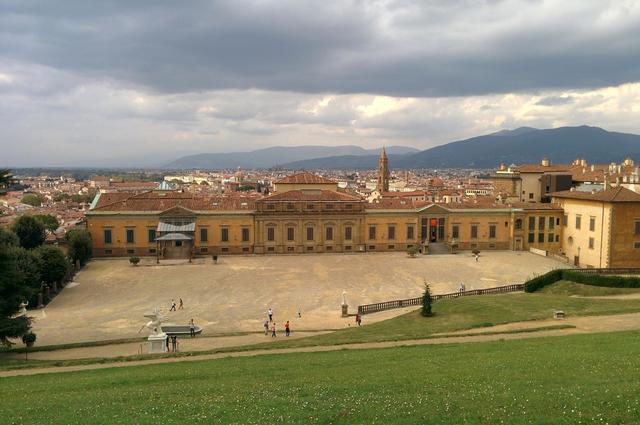 Палаццо Питти дворец Флоренция