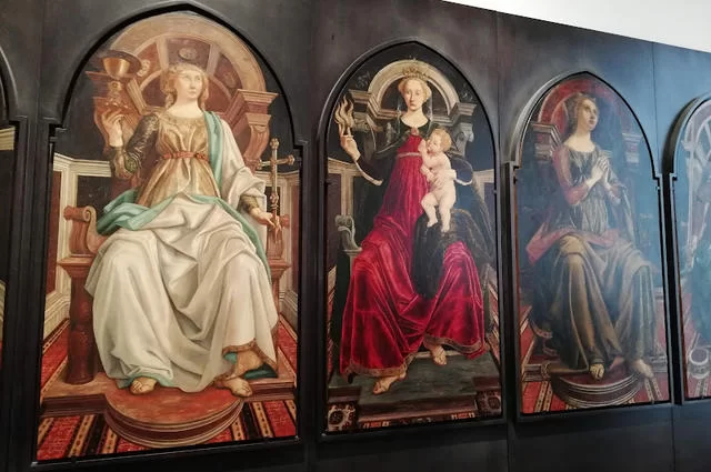 Картина эпохи Возрождения в галерее Уффици
